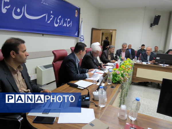 برگزاری دومین جلسه شورای آموزش و پرورش استان در محل استانداری 