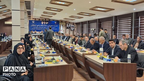 نشست ستاد شاهد و امور ایثارگران در بابلسر