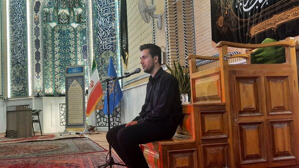 مراسم سینه‌زنی در شب هفتم شهادت امام حسین (ع)