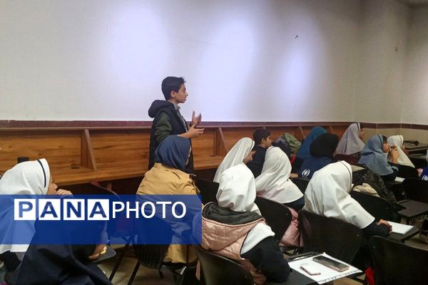 جلسه توانمند سازی دانش آموزان خبرنگاران پانا شهرستان قدس