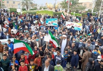 ۲۲ بهمن در شادگان چگونه رقم خورد 