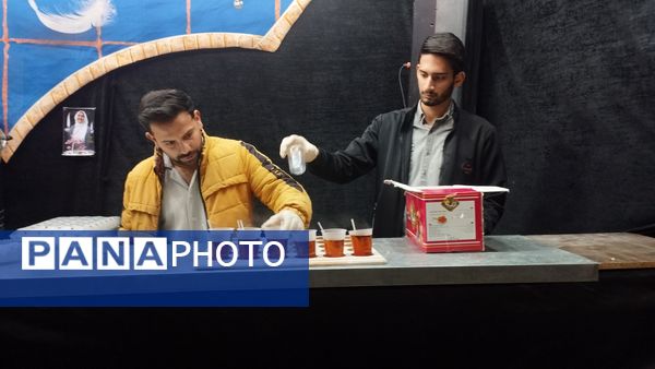 برپایی موکب به مناسبت شهادت امام موسی کاظم (ع) در خلیل آباد