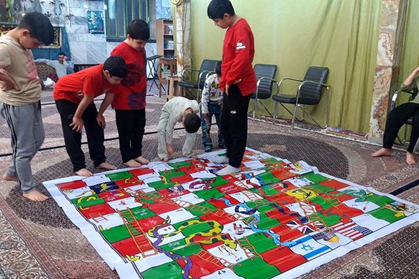 مراسم معنوی اعتکاف در مساجد شهر قدس