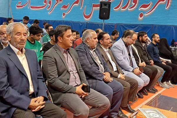 مراسم اختتامیه اولین المپیاد ورزش دانش‌آموزی شهرستان ورامین 