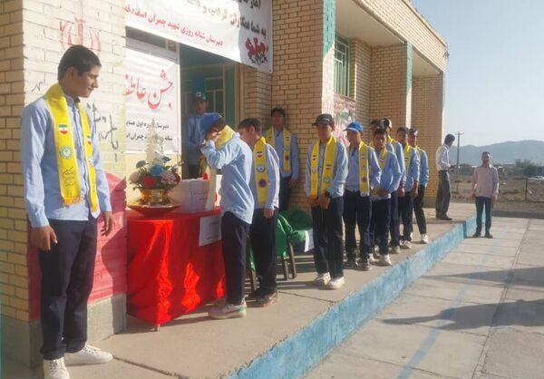 برگزاری جشن عاطفه‌ها در مدارس عشایری استان کرمان 