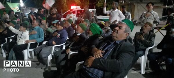 شکوه بصیرت  مردم ولایت مدار شهر بار برای دفاع از وطن 