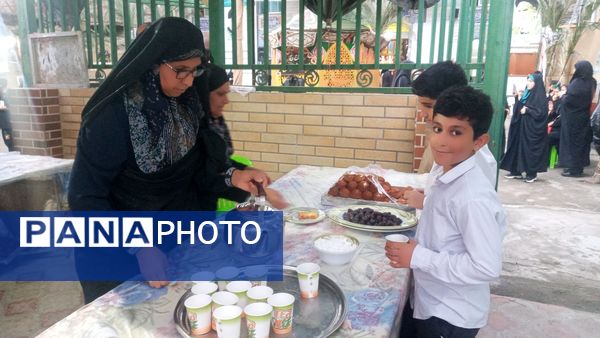 مراسم یادواره شهدا در روستای قراخیل قائمشهر
