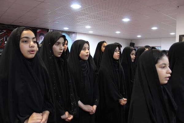 مجلس زینبی دختران قرآنی شهر درق 