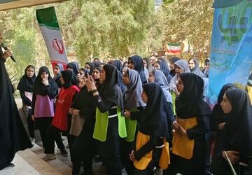 اردوی دخترانه «برپا» در سالن کانون مریم استان قم 