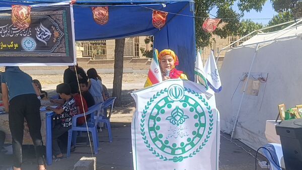 برپایی موکب سازمان دانش‌آموزی در شهرستان سملقان