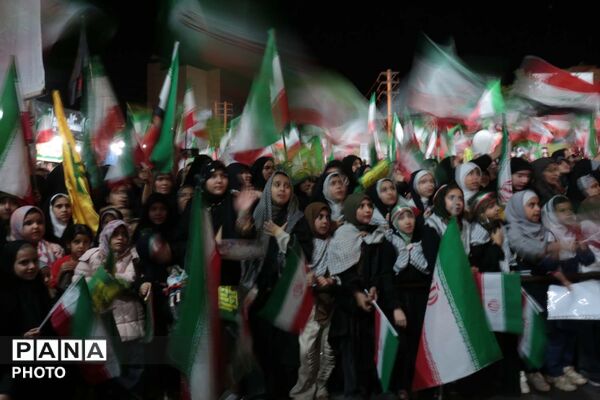 مراسم جشن «دختران جان فدای ایران» 
