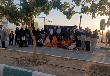 اجرای بازی‌های بومی و محلی در جاده سلامت شهرکرد