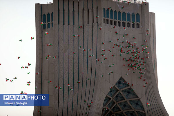 سخنرانی رئیس جمهوری در راهپیمایی ۲۲ بهمن ۱۴۰۳
