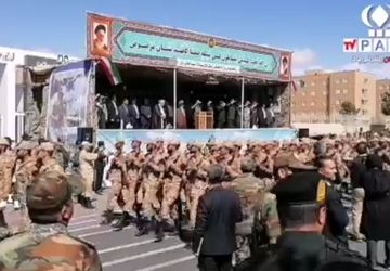 مراسم رژه روز ارتش در شهرستان شاهرود