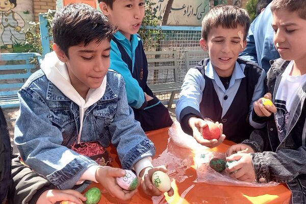 جشنواره «نوروز رنگارنگ» در دبستان شهید سلیمی جهرمی کهریزک