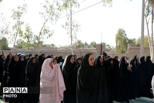 شکوه بندگی در عید قربان؛ فهرج یکپارچه غرق در نیایش شد