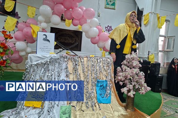 شوق انتظار دیدار منجی عالم بشریت در قلب‌های دانش‌آموزان زینبیه۲