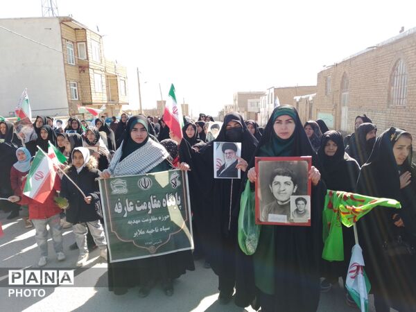 مراسم بزرگداشت شهید امت، شهید امام خامنه ای(ره) در ملایر 