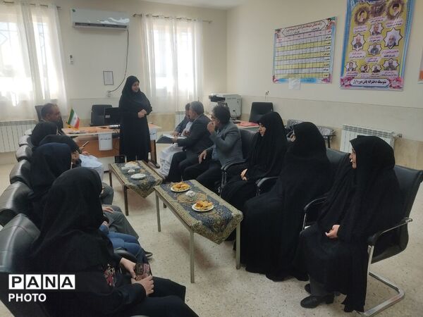 مانور بازگشایی مدارس در نصرت‌آباد
