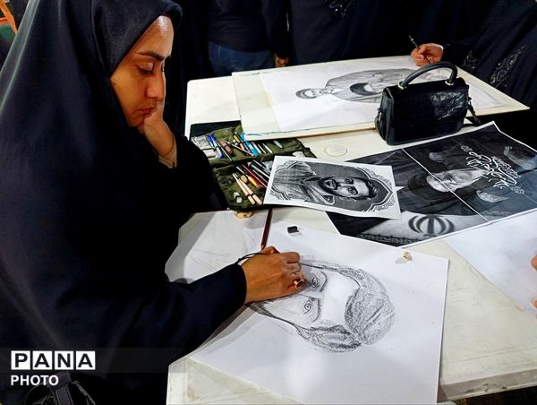 شکوفایی رنگ و قلم در شورای شهر کبودراهنگ