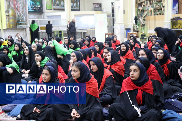 افتتاحیه اردوی دختران زیارت اولی استان خراسان رضوی 