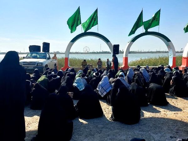 سفر دانش‌آموزان دختر ناحیه۶ مشهد به راهیان نور