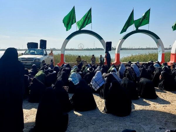 سفر دانش‌آموزان دختر ناحیه۶ مشهد به راهیان نور