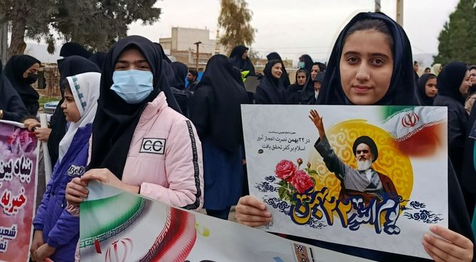  راهپیمایی ۲۲ بهمن در شهرستان هلیلان