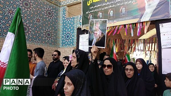 نماز  عبادی سیاسی جمعه در شهرستان نیشابور 
