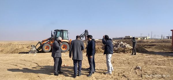 بازدید مدیرکل نوسازی استان خراسان شمالی از پروژه‌های شهرستان گرمه 