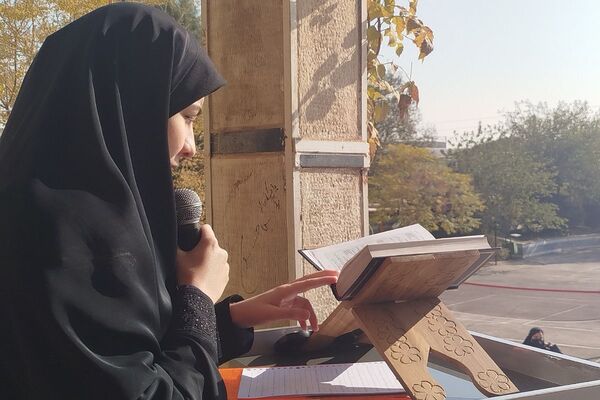  مراسم شهادت حضرت فاطمه زهرا(س) در مدارس بهارستان‌دو
