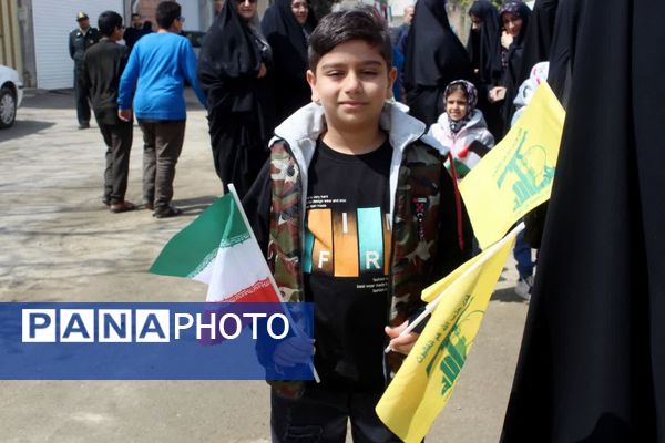 راهپیمایی روز جهانی قدس در گلوگاه 