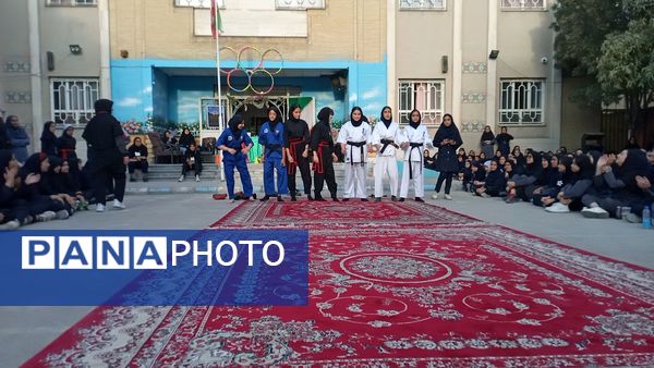 المپیاد ورزشی در دبیرستان میرزا جعفر سروقد