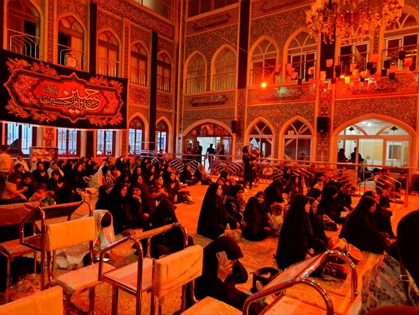 برگزاری مراسم عزاداری شب دوم  ماه محرم در تکیه ابوالفضلی نیشابور