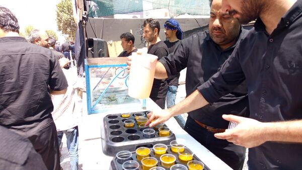 موکب‌های خدمت‌رسان به عزاداران حسینی در کاشمر