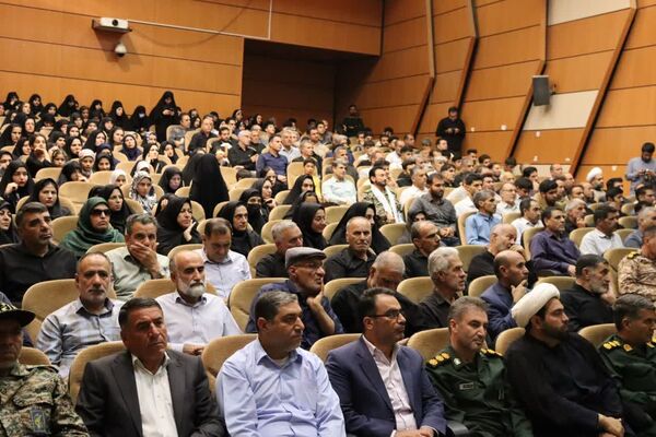 مراسم چهلم شهدای اقتدار در کوهدشت با حضور فرمانده سپاه حضرت ابوالفضل لرستان