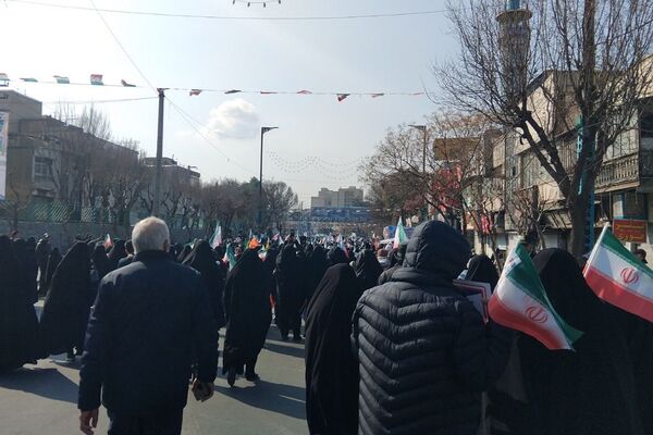 راهپیمایی ۲۲ بهمن در شهرری