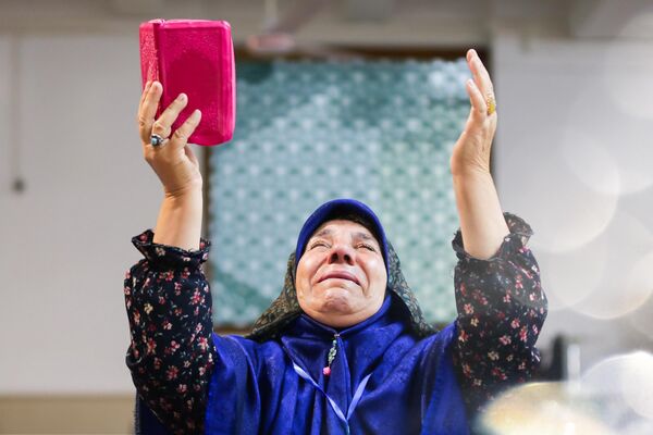 اعتکاف مادر و دختری در مسجد مقدس جمکران