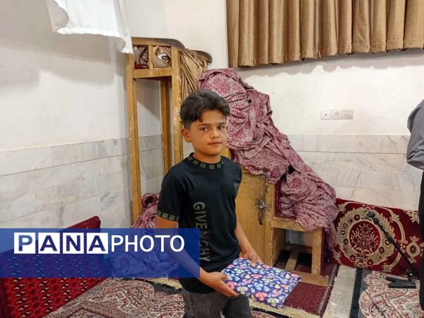 تقدیر از دانش‌آموزان فعال روستای نقاب