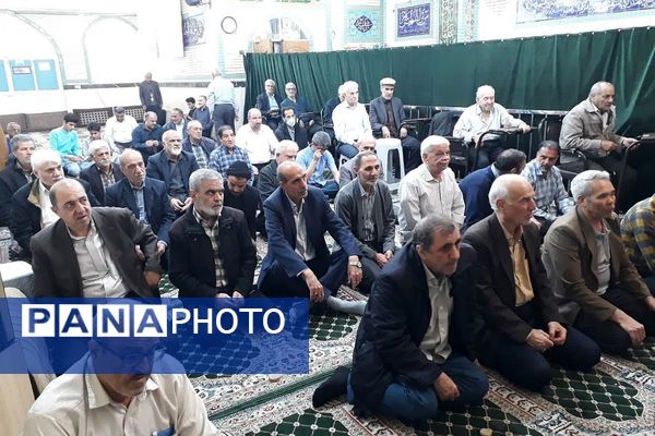 برگزاری نماز عید فطر در ناحیه دو شهرری 