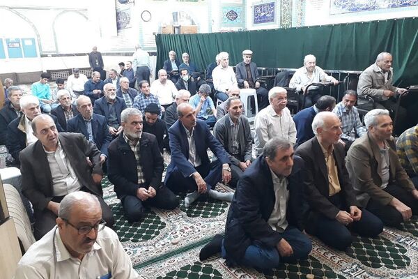 برگزاری نماز عید فطر در ناحیه دو شهرری 