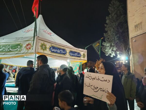 چهارشنبه سوری متفاوت در بلوار فضل نیشابور 