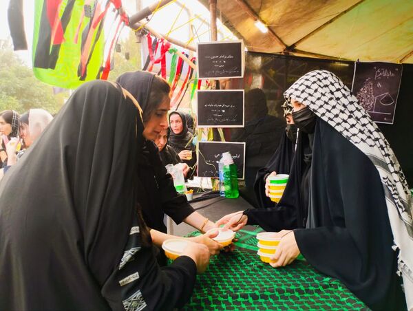 پیاده‌روی جاماندگان اربعین در میاندورود 