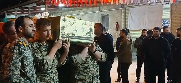استقبال از شهید گمنام در شهرستان علی‌آباد کتول