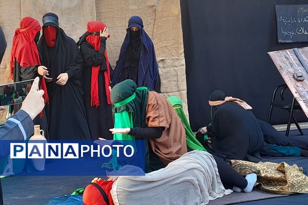 درخشش نمایش شهادت حضرت فاطمه(س) در مدرسه عباسقلی رهگذر