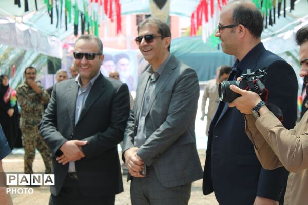 افتتاحیه موکب یاران خراسانی شهرستان سملقان در روستای مهمانک 