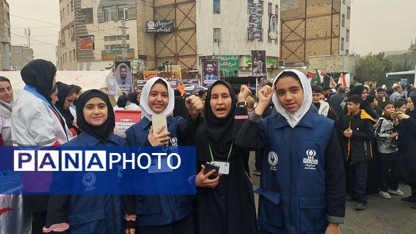 راهیپمایی 13 آبان در شهر قدس