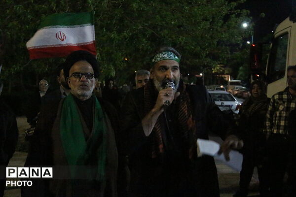 کاروان خودرویی هیئت های ده بالایی در یزد