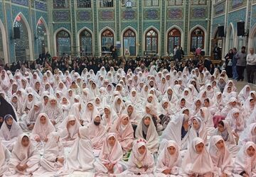جشن تکلیف ویژه دانش‌آموزان دختر شهرستان نیشابور 