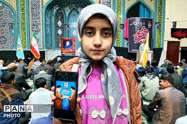 مهر و مقاومت کودکان و نوجوانان دیشموک به یاد شهدای میناب